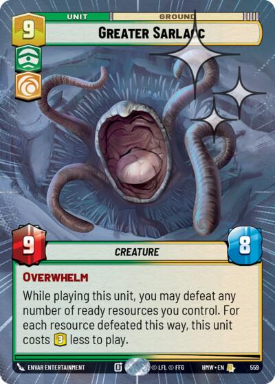 Greater Sarlacc (Hyperspace Foil)