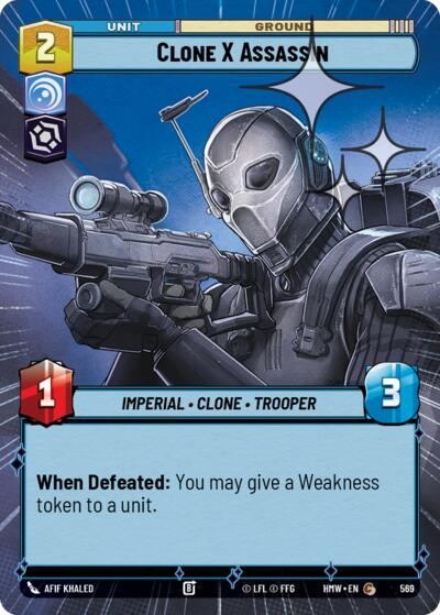 Clone X Assassin (Hyperspace Foil)