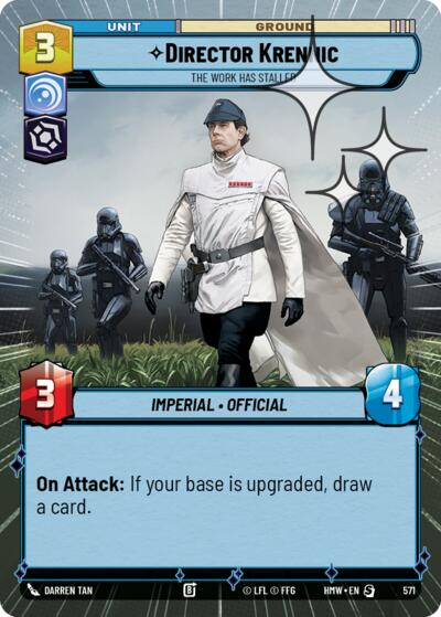Director Krennic - The Work Has Stalled (Hyperspace Foil)