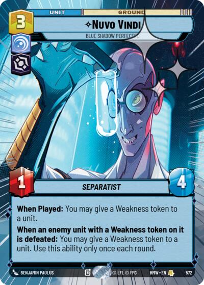 Nuvo Vindi - Blue Shadow Perfected (Hyperspace Foil)