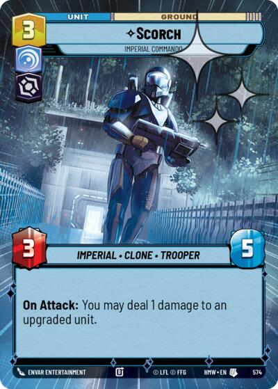 Scorch - Imperial Commando (Hyperspace Foil)