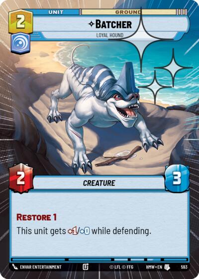 Batcher - Loyal Hound (Hyperspace Foil)