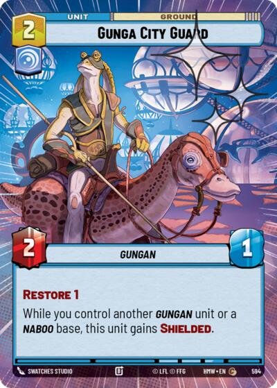 Gunga City Guard (Hyperspace Foil)