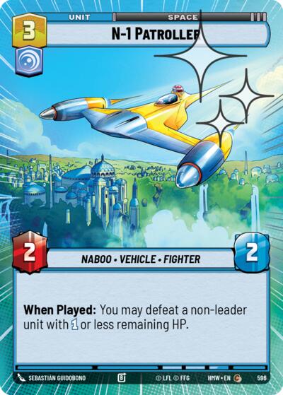N-1 Patroller (Hyperspace Foil)