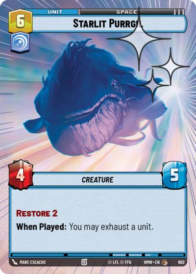 Starlit Purrgil (Hyperspace Foil)