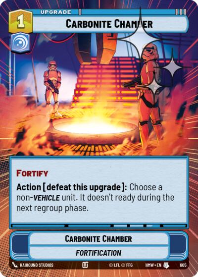 Carbonite Chamber (Hyperspace Foil)