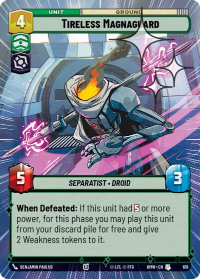 Tireless Magnaguard (Hyperspace Foil)