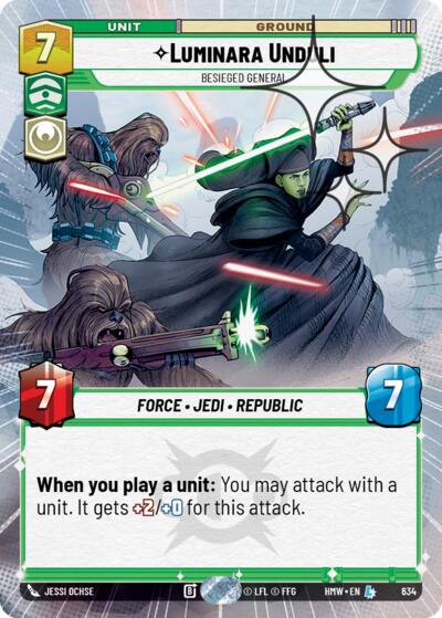 Luminara Unduli - Besieged General (Hyperspace Foil)