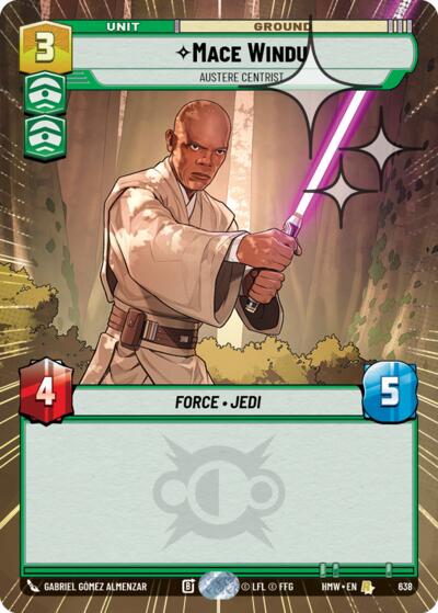 Mace Windu - Austere Centrist (Hyperspace Foil)