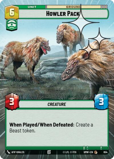 Howler Pack (Hyperspace Foil)