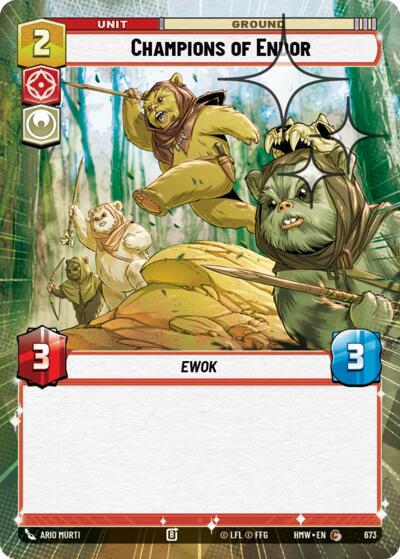 Champions of Endor (Hyperspace Foil)