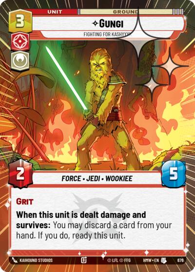 Gungi - Fighting for Kashyyyk (Hyperspace Foil)