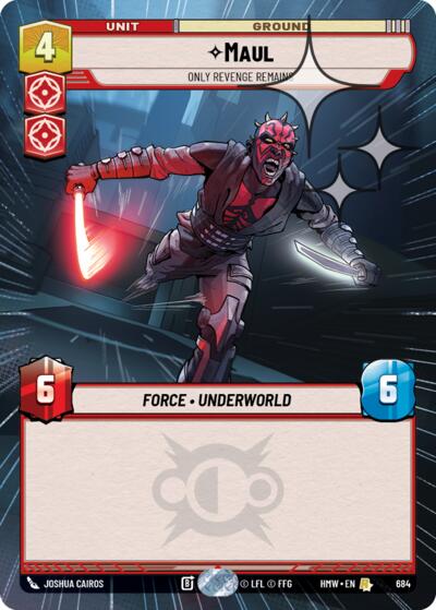 Maul - Only Revenge Remains (Hyperspace Foil)