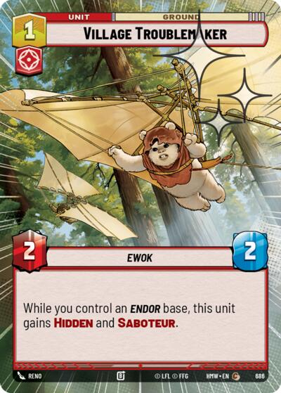 Village Troublemaker (Hyperspace Foil)