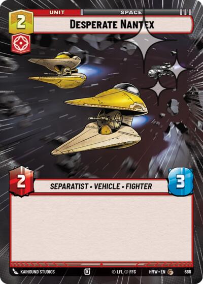 Desperate Nantex (Hyperspace Foil)