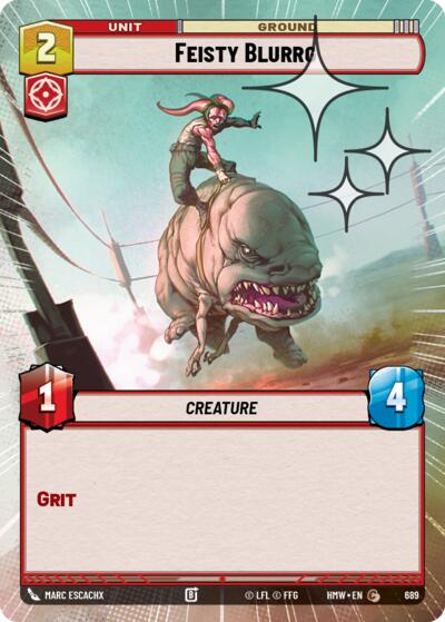 Feisty Blurrg (Hyperspace Foil)
