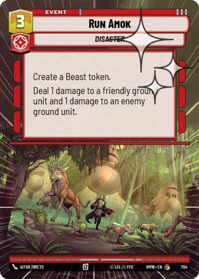 Run Amok (Hyperspace Foil)
