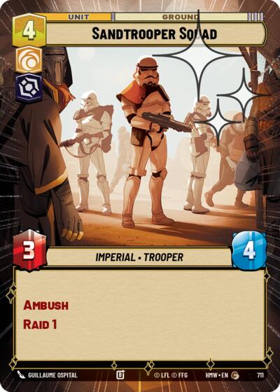 Sandtrooper Squad (Hyperspace Foil)