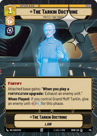 The Tarkin Doctrine - Protect and Punish (Hyperspace Foil)