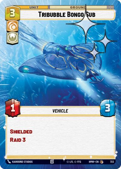 Tribubble Bongo Sub (Hyperspace Foil)