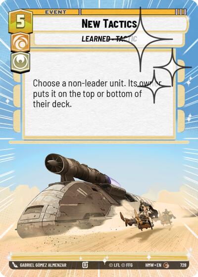 New Tactics (Hyperspace Foil)