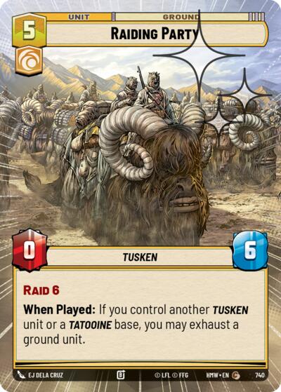 Raiding Party (Hyperspace Foil)