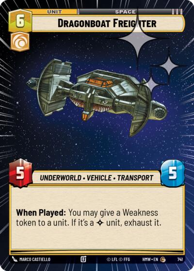 Dragonboat Freighter (Hyperspace Foil)