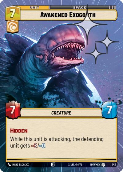 Awakened Exogorth (Hyperspace Foil)