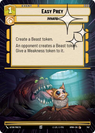 Easy Prey (Hyperspace Foil)
