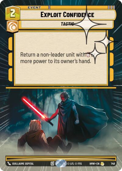 Exploit Confidence (Hyperspace Foil)