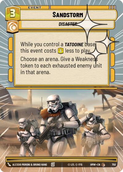 Sandstorm (Hyperspace Foil)