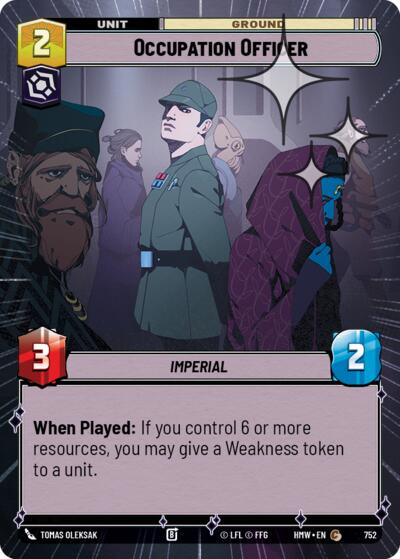 Occupation Officer (Hyperspace Foil)