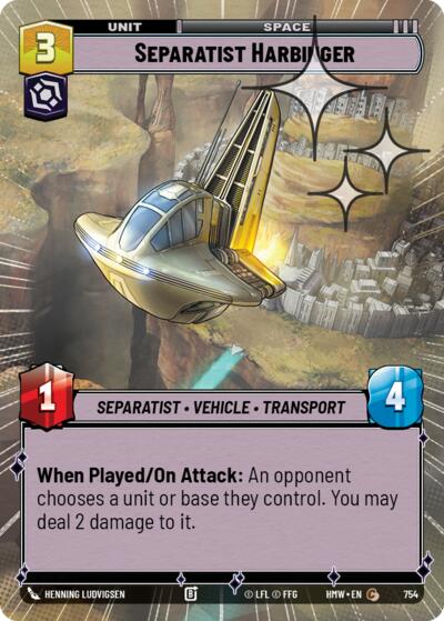 Separatist Harbinger (Hyperspace Foil)