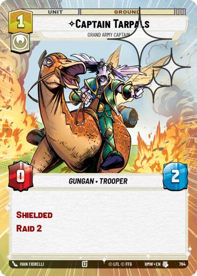 Captain Tarpals - Grand Army Captain (Hyperspace Foil)