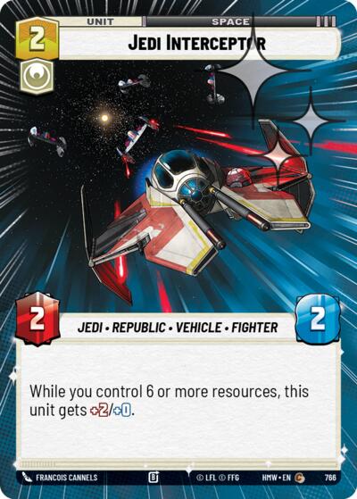 Jedi Interceptor (Hyperspace Foil)