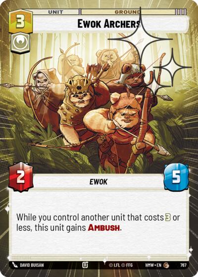 Ewok Archers (Hyperspace Foil)
