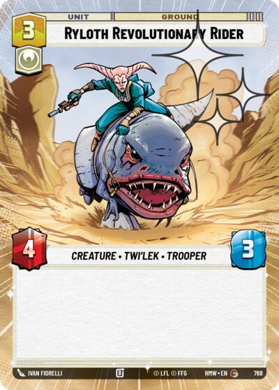 Ryloth Revolutionary Rider (Hyperspace Foil)