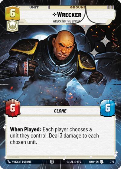 Wrecker - Wrecking the Empire (Hyperspace Foil)
