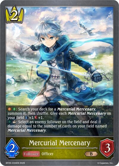 Mercurial Mercenary