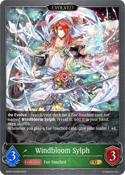 Windbloom Sylph (Evolved) - P02EN (Foil)