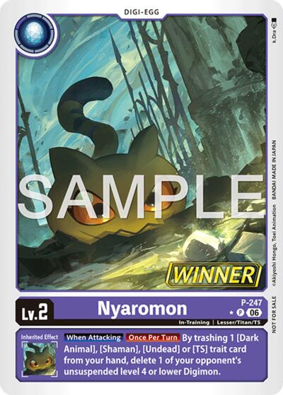 Nyaromon (Official Store Tournament 2026 Vol. 4 Winner)