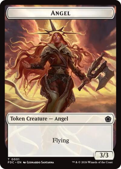Angel (0001) // Angel (0002) Double-Sided Token
