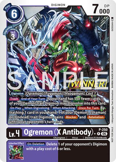 Ogremon (X Antibody) (Official Store Tournament 2026 Vol. 4 Winner)