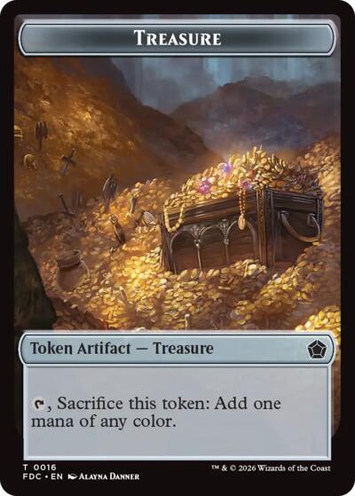 Treasure // The Monarch Double-Sided Token