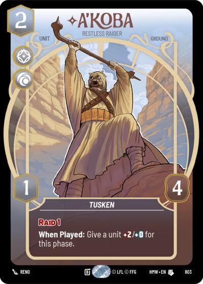 A'Koba - Restless Raider (Prestige)