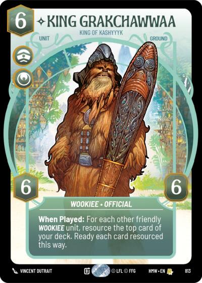 King Grakchawwaa - King of Kashyyyk (Prestige)
