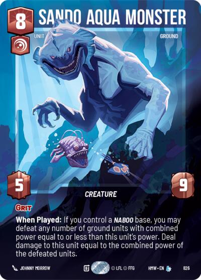Sando Aqua Monster (Prestige)
