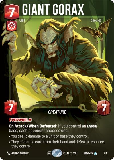 Giant Gorax (Prestige)