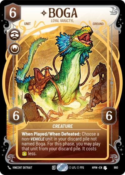 Boga - Loyal Varactyl (Prestige Foil)
