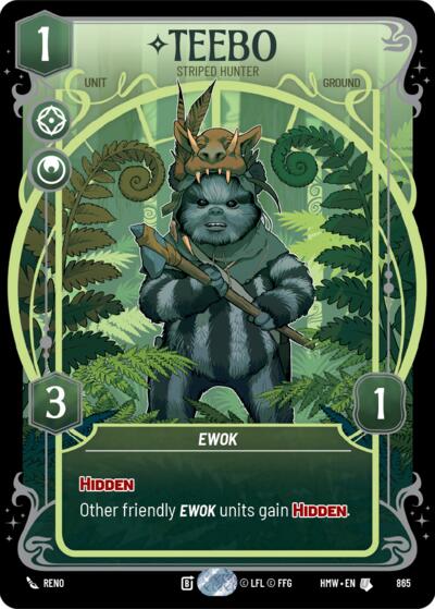 Teebo - Striped Hunter (Prestige Foil)